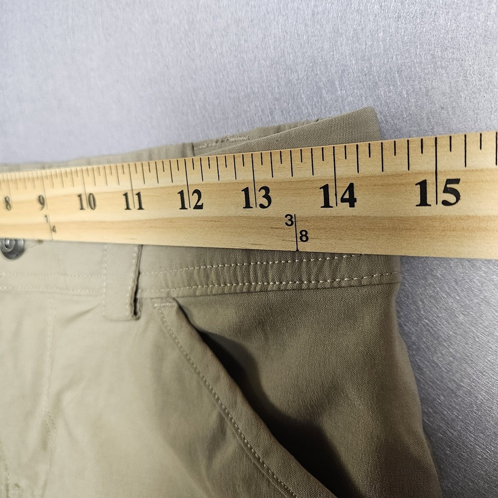 Duluth Trading Co Dry on the Fly Convertible Cargo Pants Tan Size 4 - Picture 4 of 8